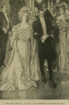 A.B. Wenzell Illustration, The House of Mirth